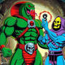 Skeletor presents the black ring to King Hiss 2.0