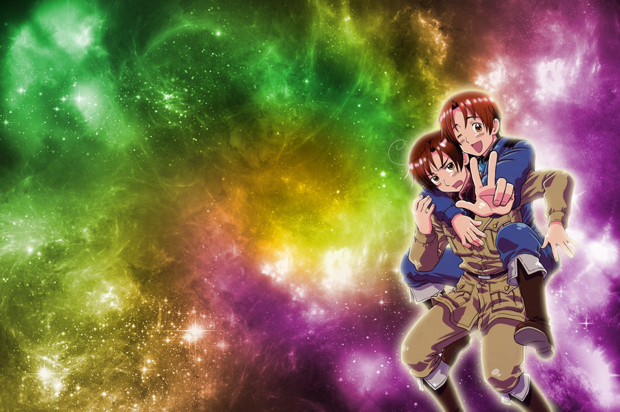 Italy Brothers Wallpaper by alliaxandromeda on DeviantArt