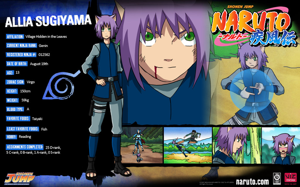 Allia Info Card by alliaxandromeda on DeviantArt