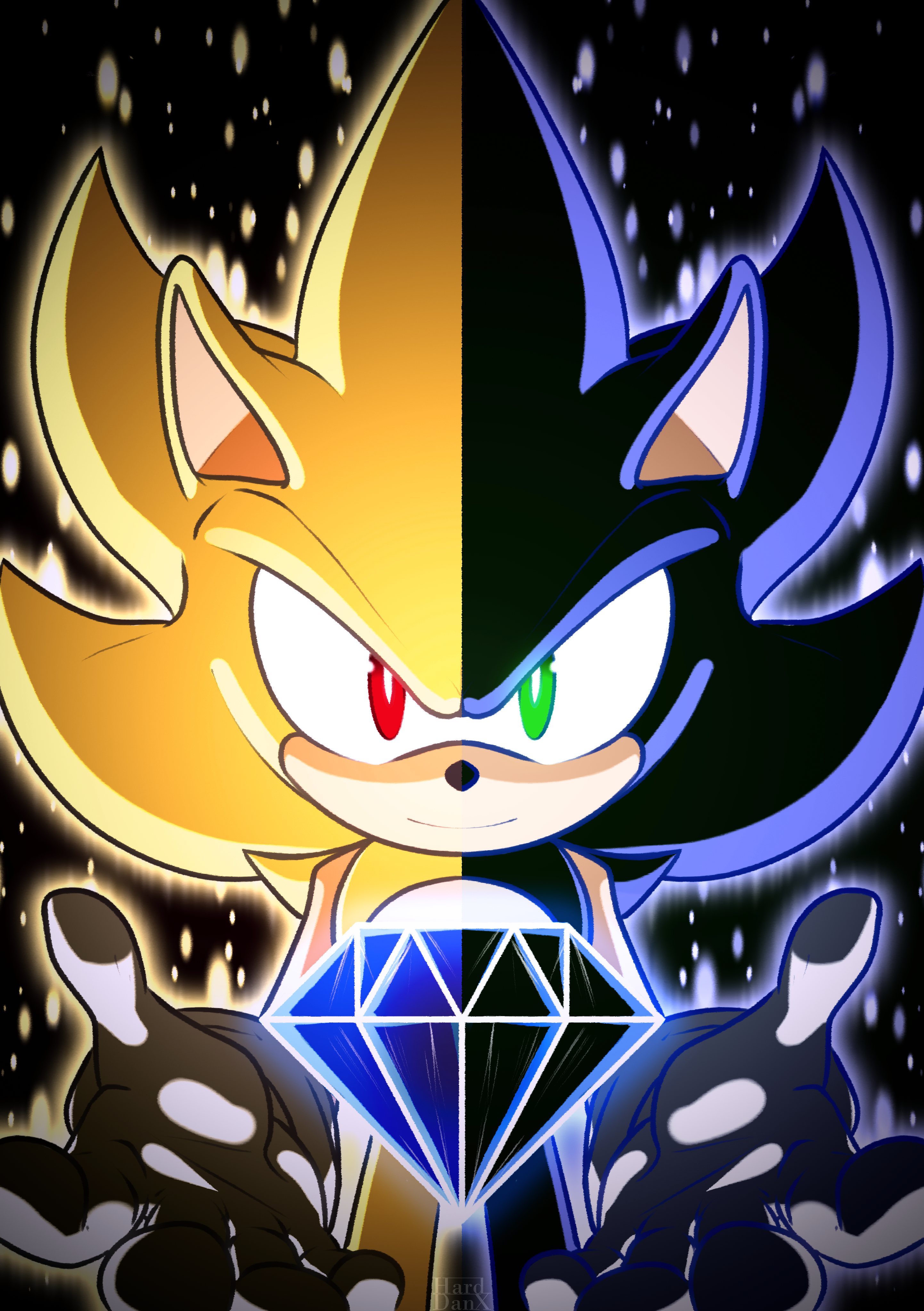 Darkspine Sonic by 1HardDan1 on DeviantArt