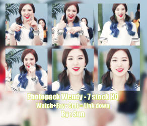 Photopack#8 : Wendy Red Velvet : By Sun