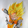 Dragon ball - Son Goten Ssj colored