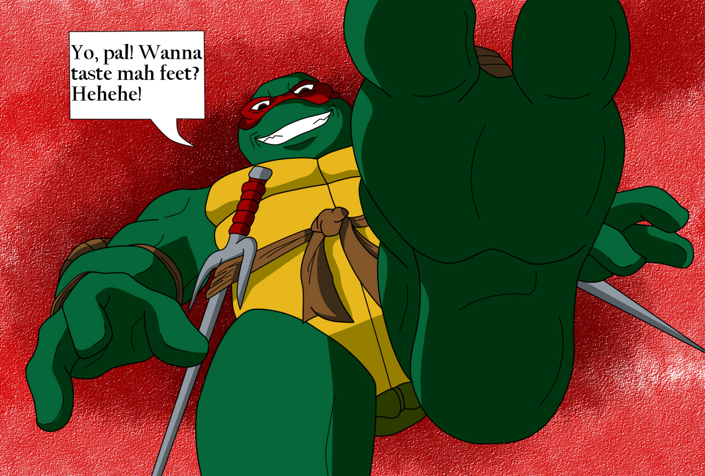 TMNT Big foot Raphael