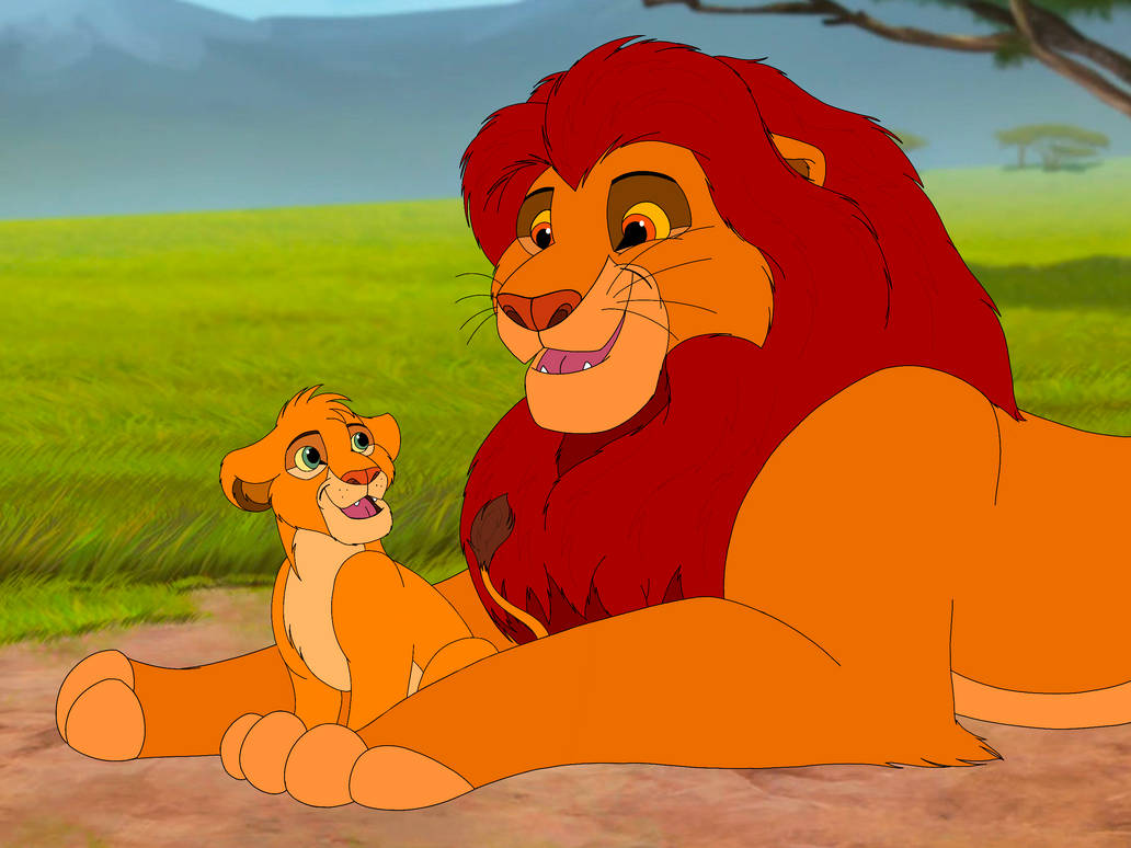 Simba91 Is it True, Dad? - Aisha and Simba by DrabbitDragonLord on DeviantArt