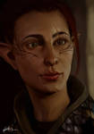 Ulla'ra Lavellan The Inquisitor by dreNerd