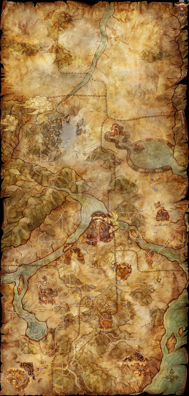 Tos World Map Ver.2 Resize2 by EkaGim on DeviantArt