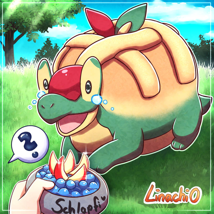 Appleton Poemon Poketober Day 25: Food Based-Pokemon: Appletun by Linachi0 on DeviantArt