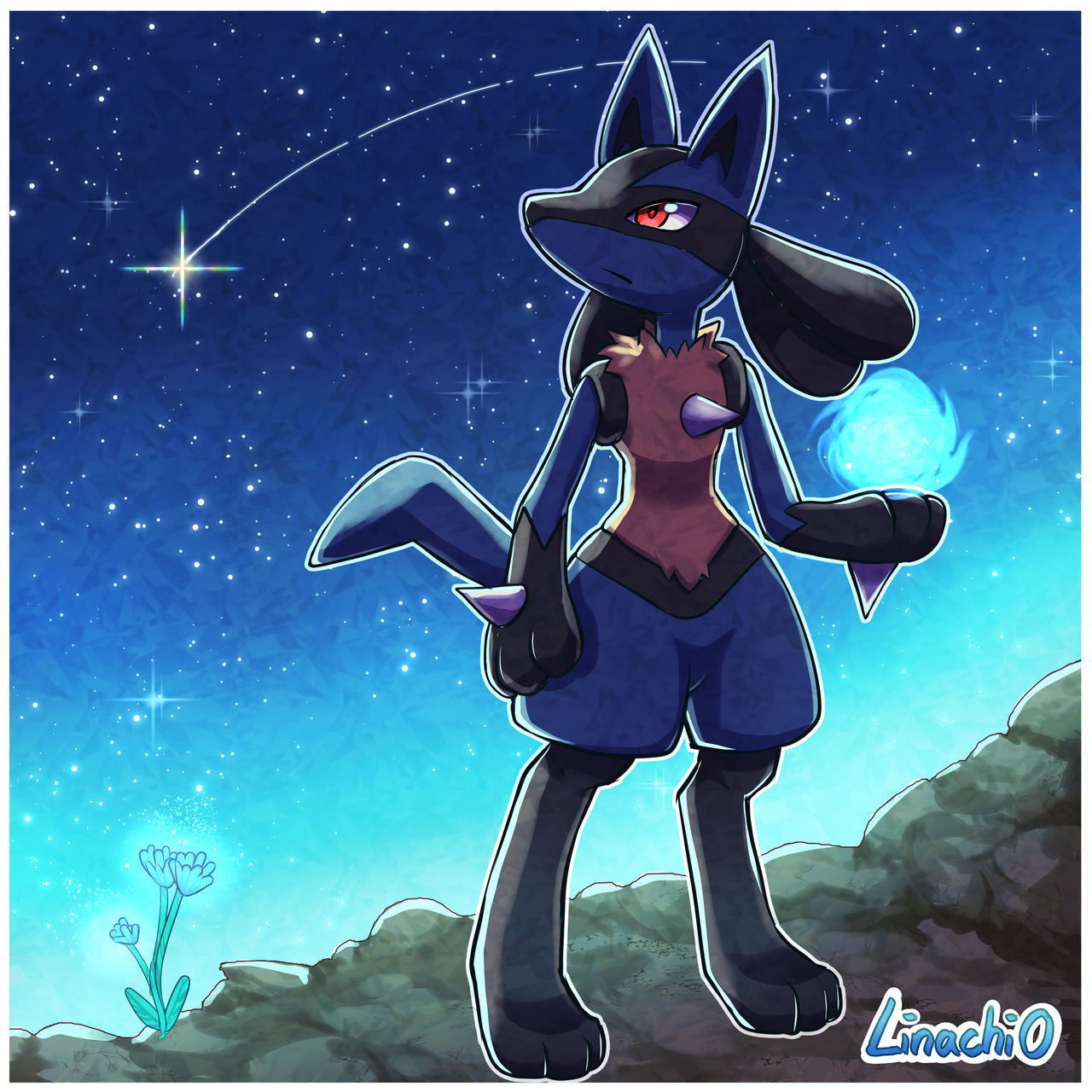 Poketober Day 27 Steel Type Lucario By Linachi0 On DeviantArt poketober-day-27-steel-type-lucario-by-linachi0-on-deviantart
