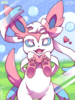 Sylveon in Pokemon Ami