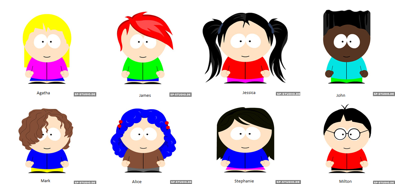 South Park Charcters (present and future) by Adish2803 on DeviantArt