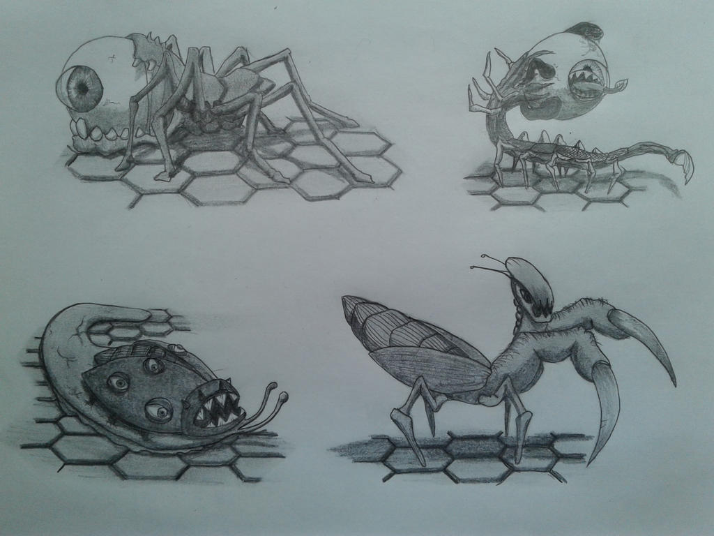 some hell insect by Vad1kus on DeviantArt