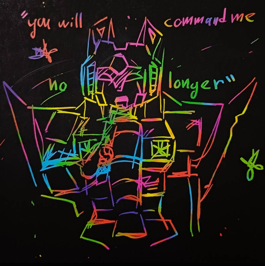 Starscream aiming a gun to his head
