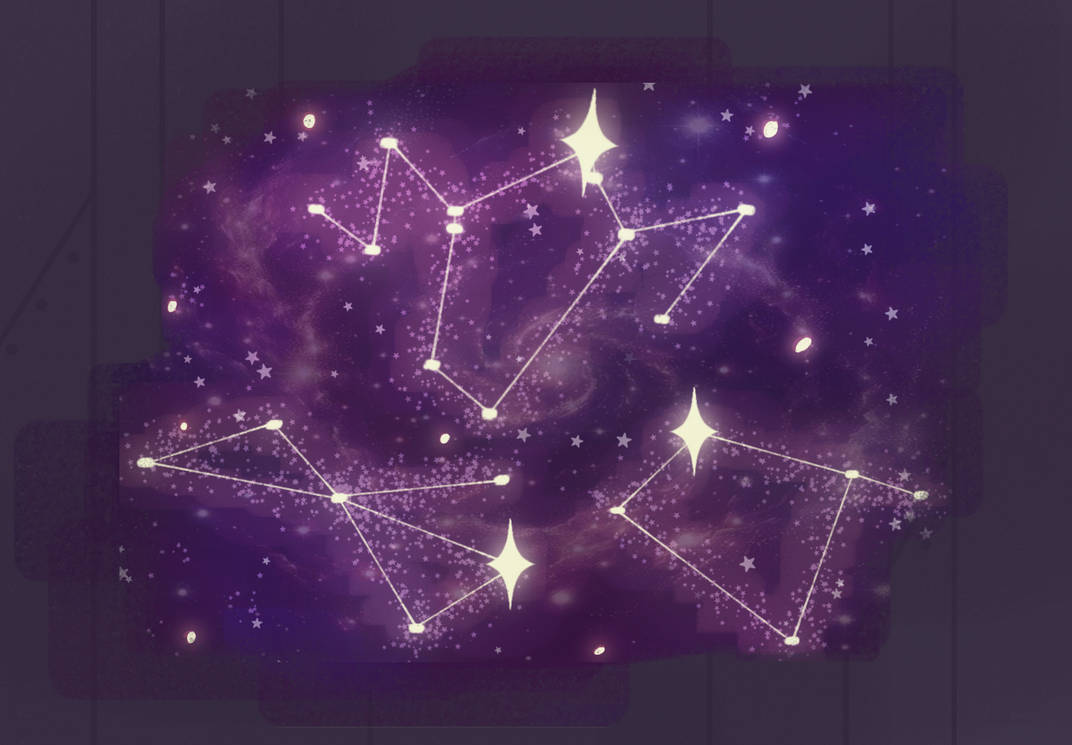 Stars on ceiling