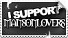 I support Mansonlovers stamp by MansonLovers