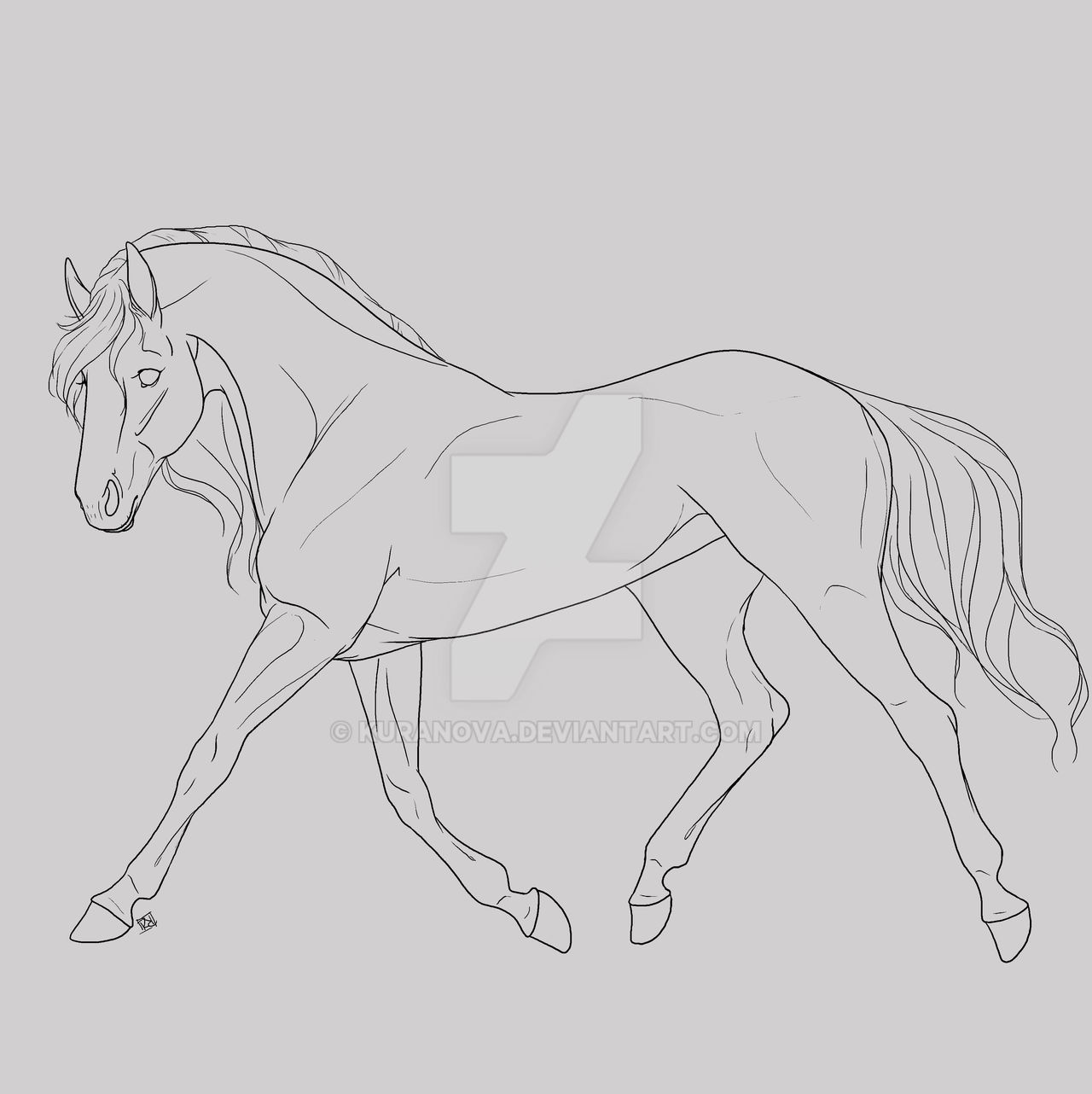 Lusi Extended Trot - Commission Part 1