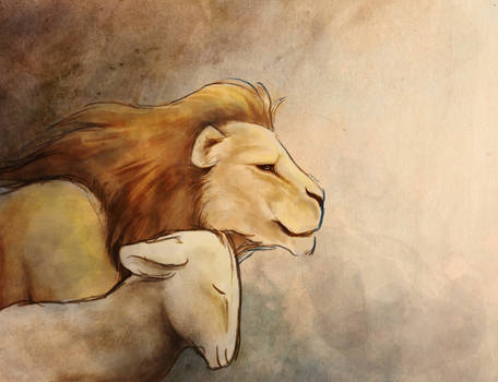 #13 Lamb and lion