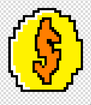 Gold Coin Pixel Art by Zundife on DeviantArt