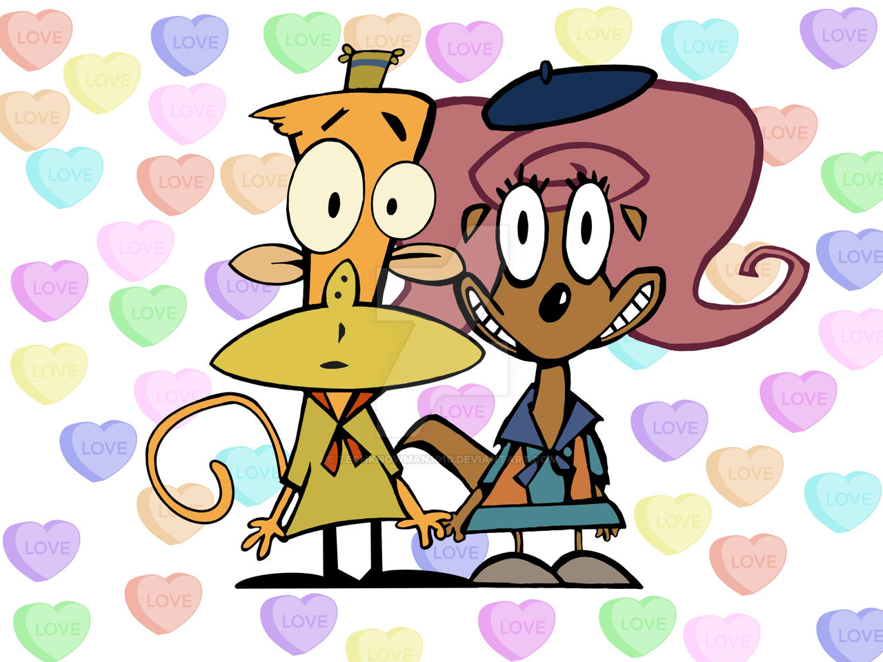Patsy 2007 Deviantart Lazlo and Patsy by techknowman1010 on DeviantArt