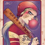 Harley Quinn Slugger style