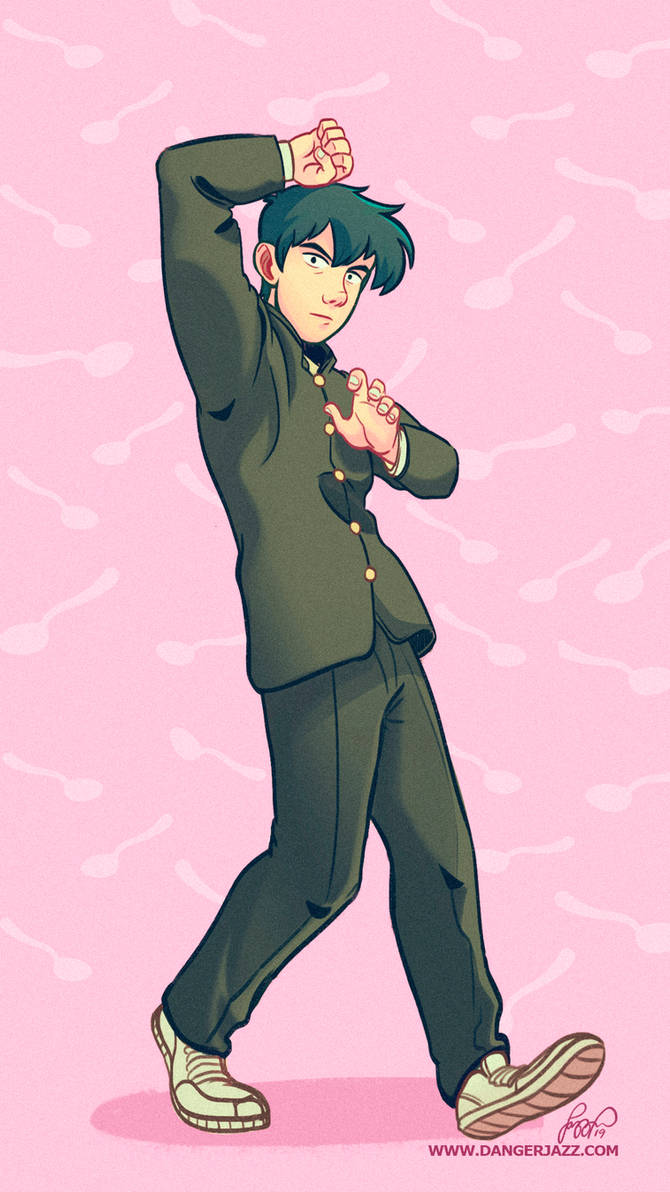 Ritsu Kageyama Phone Wallpaper Mob Psycho 100 By Danger Jazz On