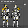 Smacksart Stormtrooper: Yellow Stormcommander 1