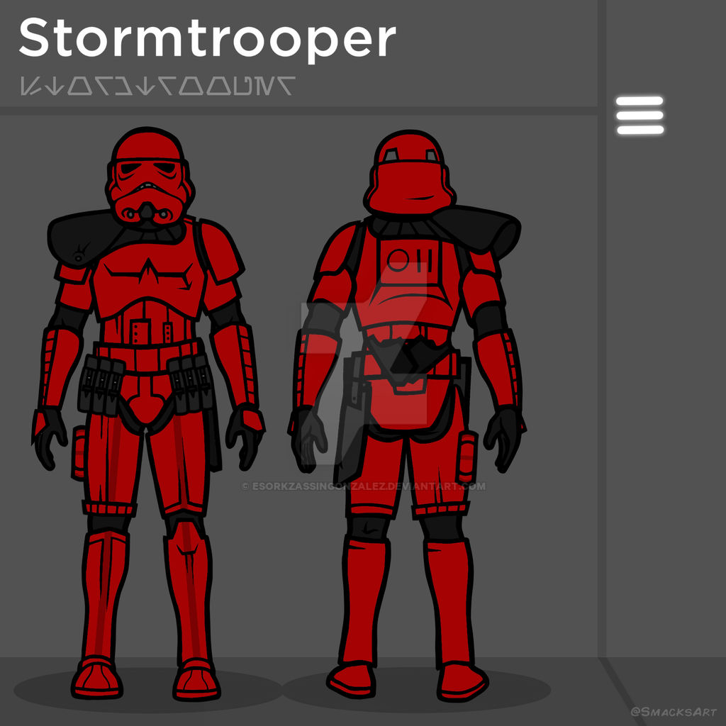 Smacksart Stormtrooper: Crimson Stormtrooper (RE) by ...