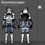 Smacksart Stormtrooper: Imperial ARC Blue