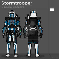 Smacksart Stormtrooper: Corporal TY-163