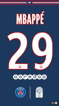 PARIS SAINT-GERMAIN - KIT - K. MBAPPE - 1080x1920