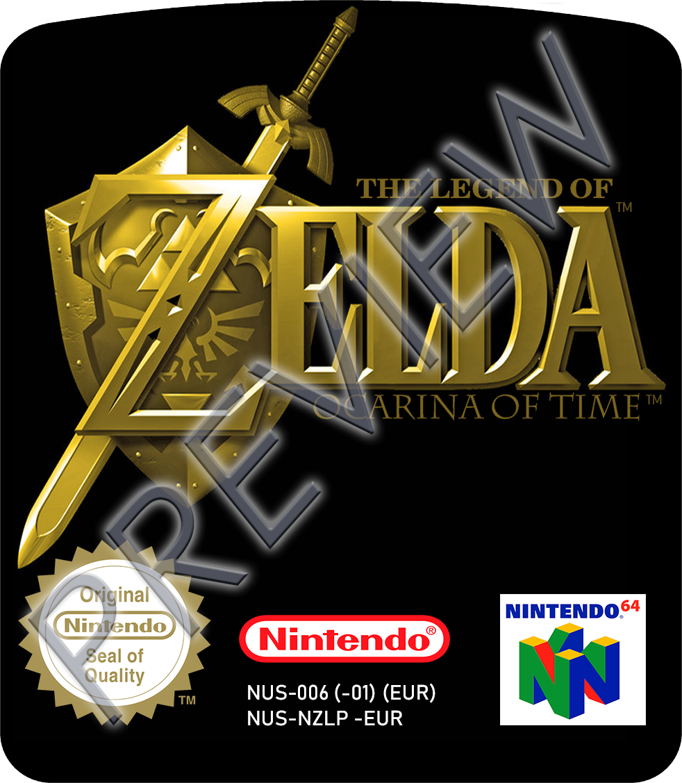 Tloz A Link To The Past - Gameboy Advance Label by FredoZero on