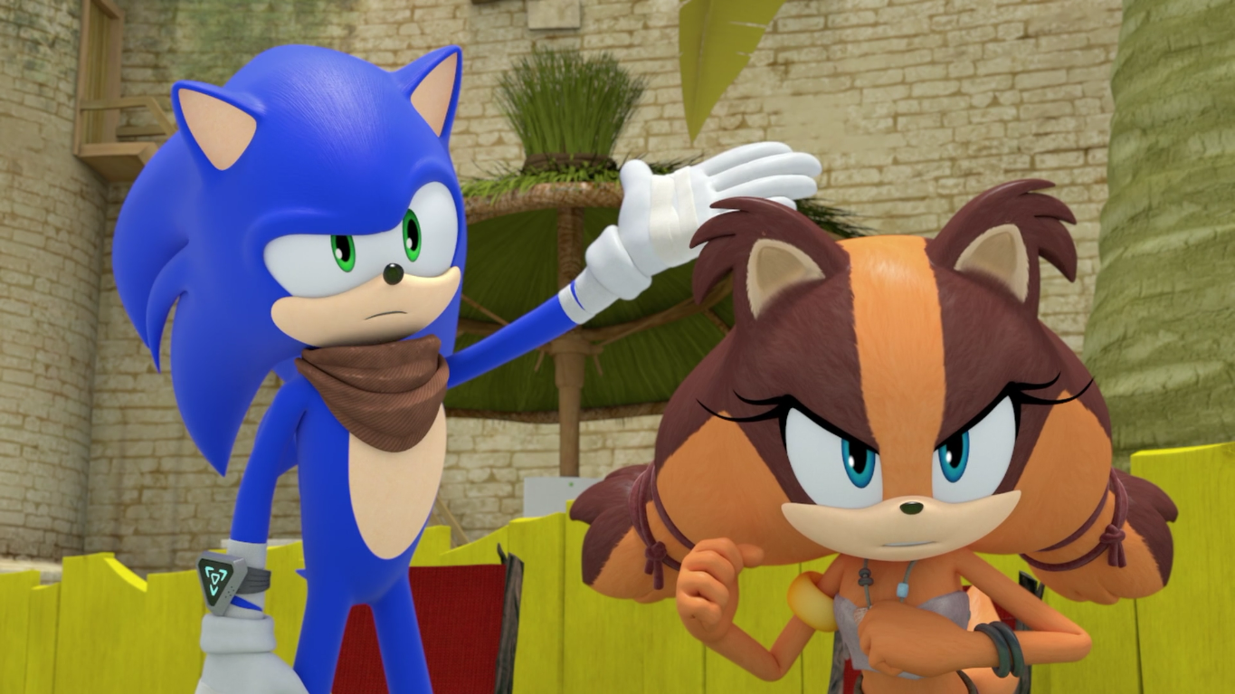 Sonic and Sticks (sonic boom) by Sonamy115 on DeviantArt