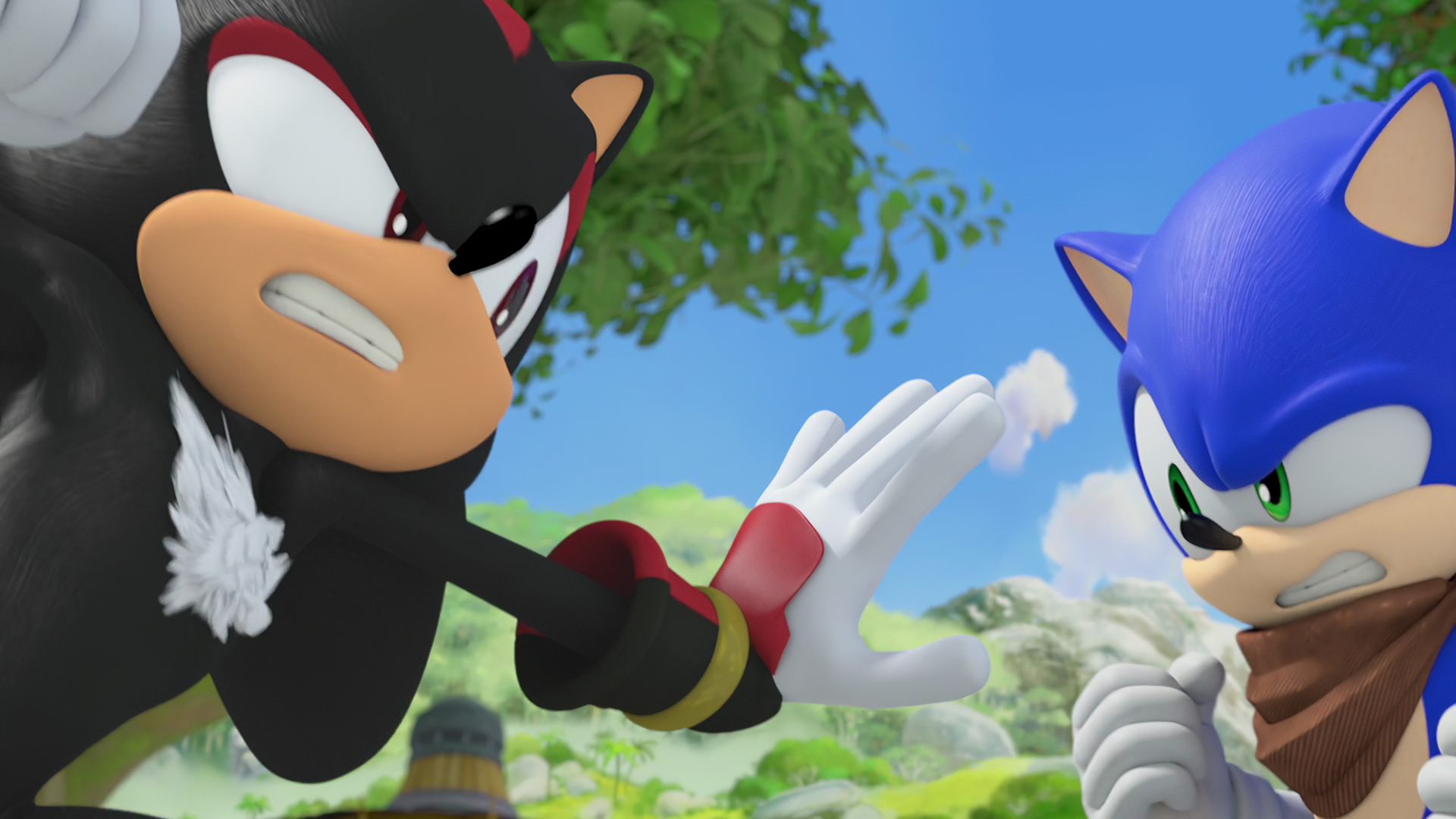 Sonic Boom, Sonic vs. Shadow Showdown!