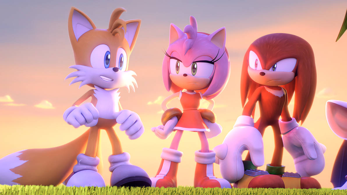 Sonic Prime - Tails Amy and Knuckles by SonicBoomGirl23 on DeviantArt