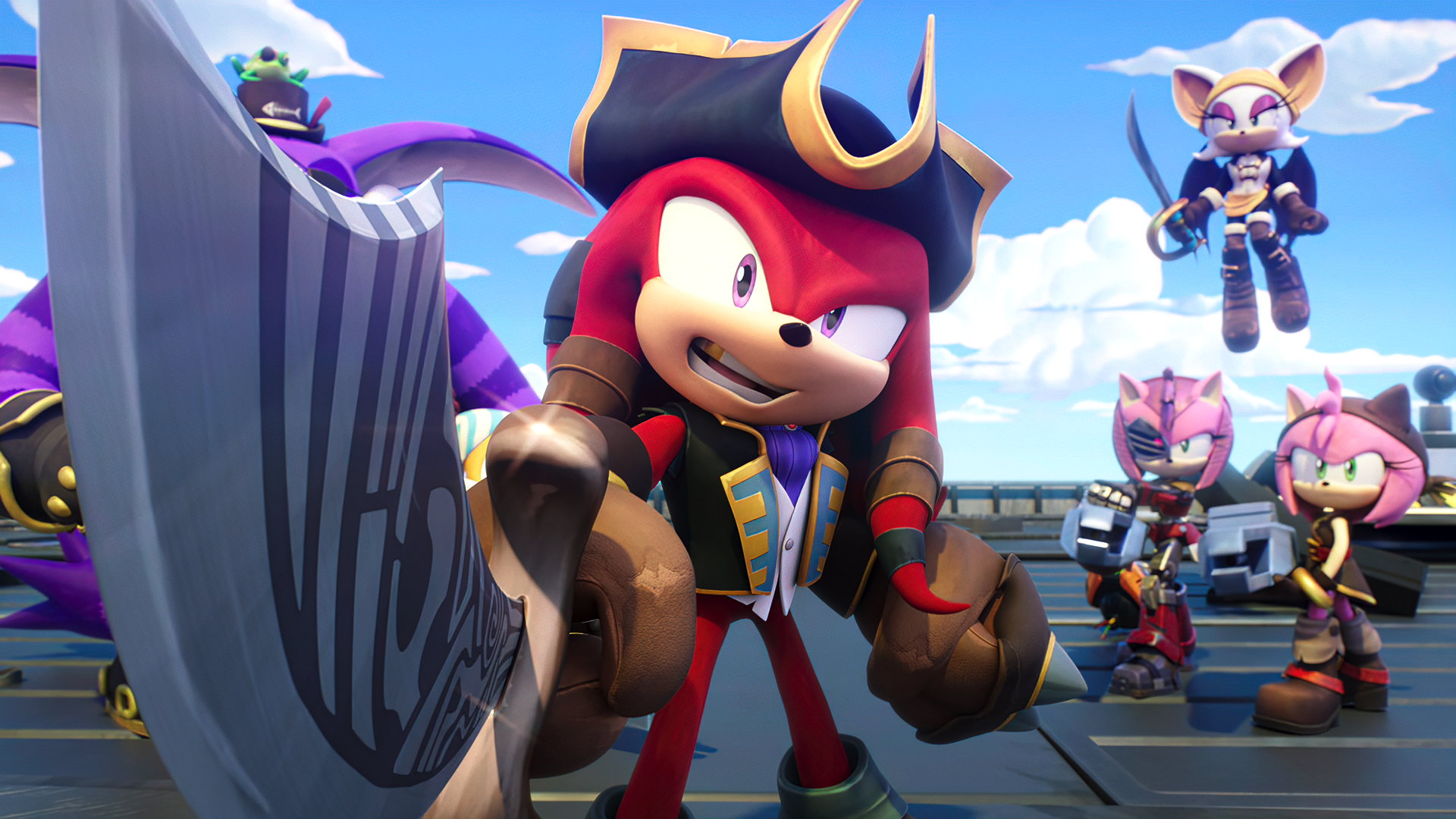 PREDICTIONS: In Sonic Prime, Pirate Knuckles' crewmates will be