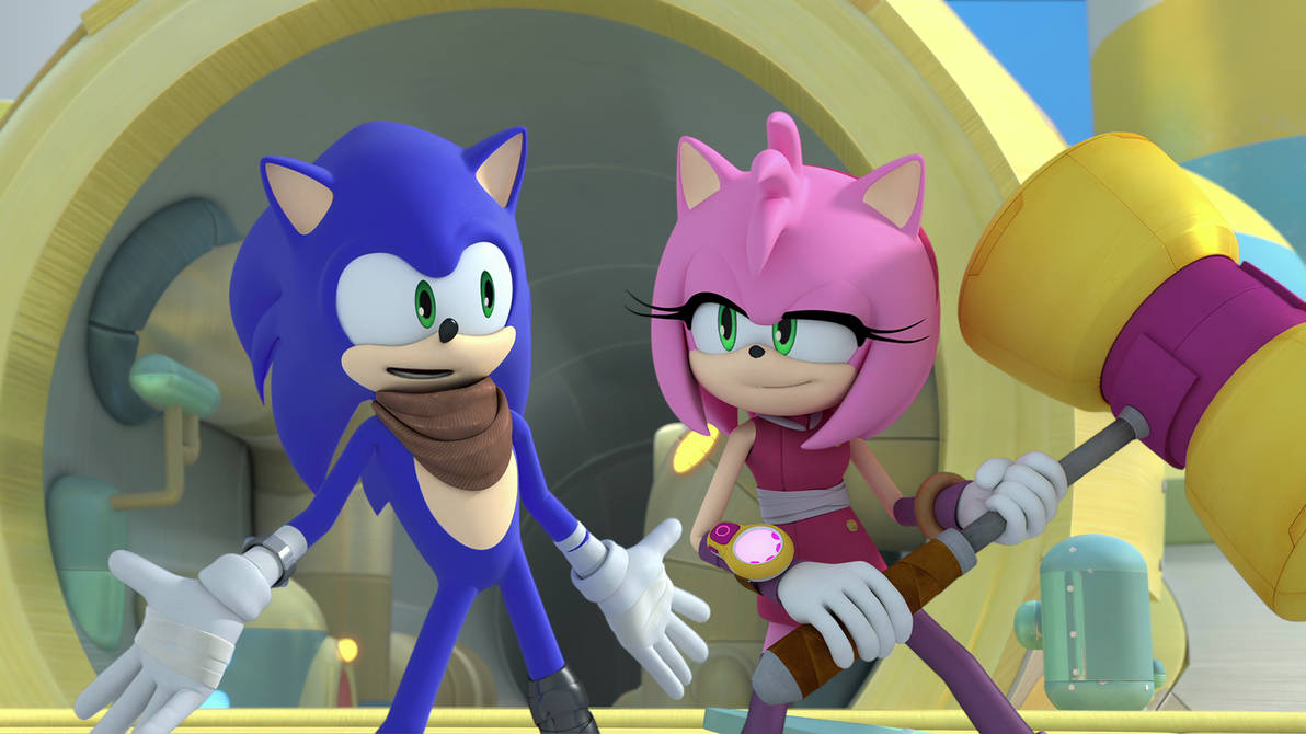 Sonic Boom - Sonic and Amy #14 by SonicBoomGirl23 on DeviantArt