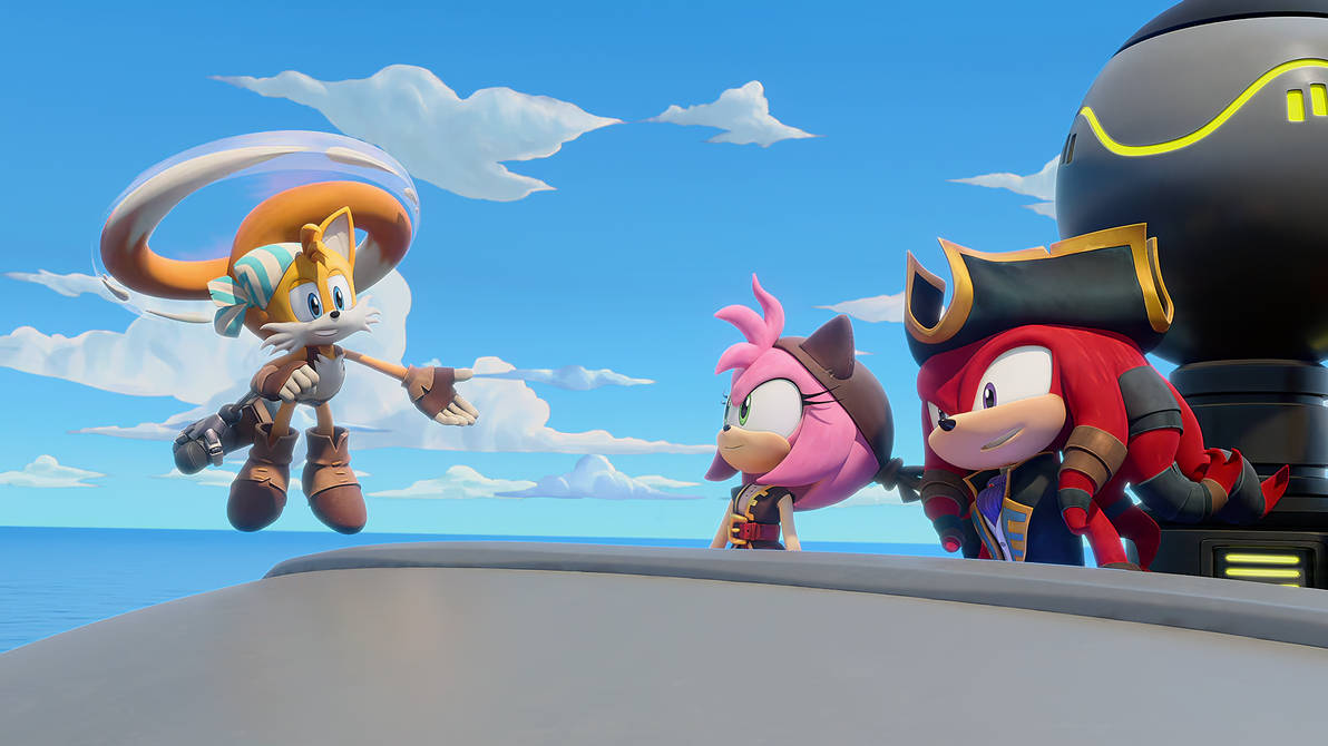 Sonic Prime - Dread Black Rose Sails by SonicBoomGirl23 on DeviantArt
