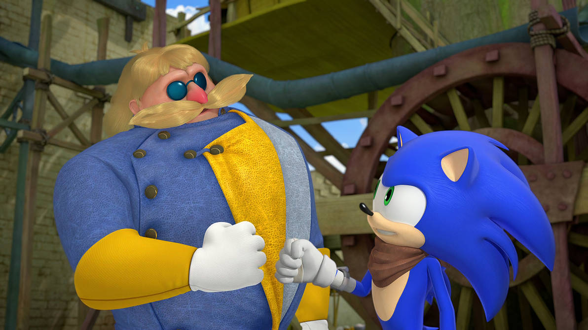 Sonic Boom - Sonic and Steve by SonicBoomGirl23 on DeviantArt