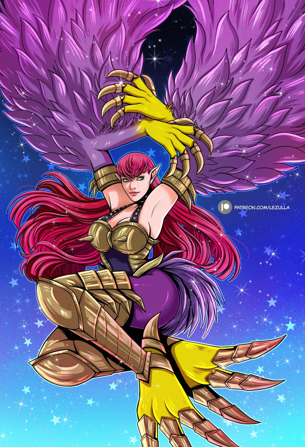 Harpie Lady Yu Gi Oh By Lezulla On DeviantArt harpie-lady-yu-gi-oh-by-lezulla-on-deviantart