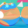 Sunny Miami Beachballs