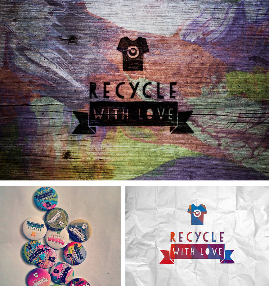 Recycle with love LOGO by Flincus on DeviantArt