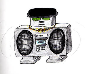 Boom Box Robot