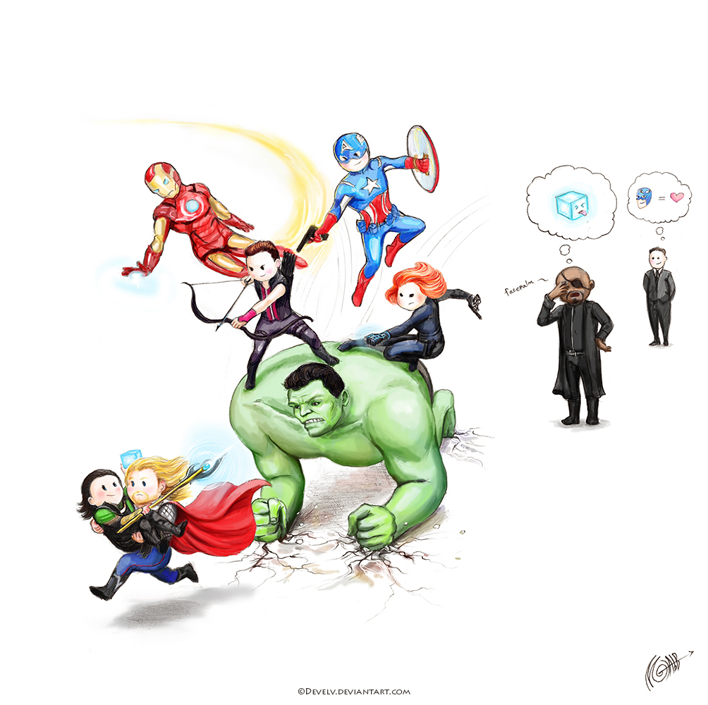 Loki and the Avengers with Nick Fury