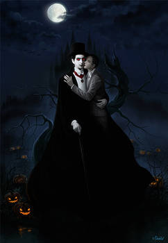 Vlad Dracula and John Harker's Vampire Halloween