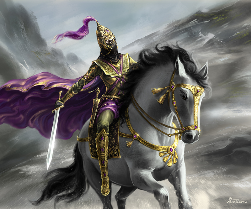 The Persian rider by Develv