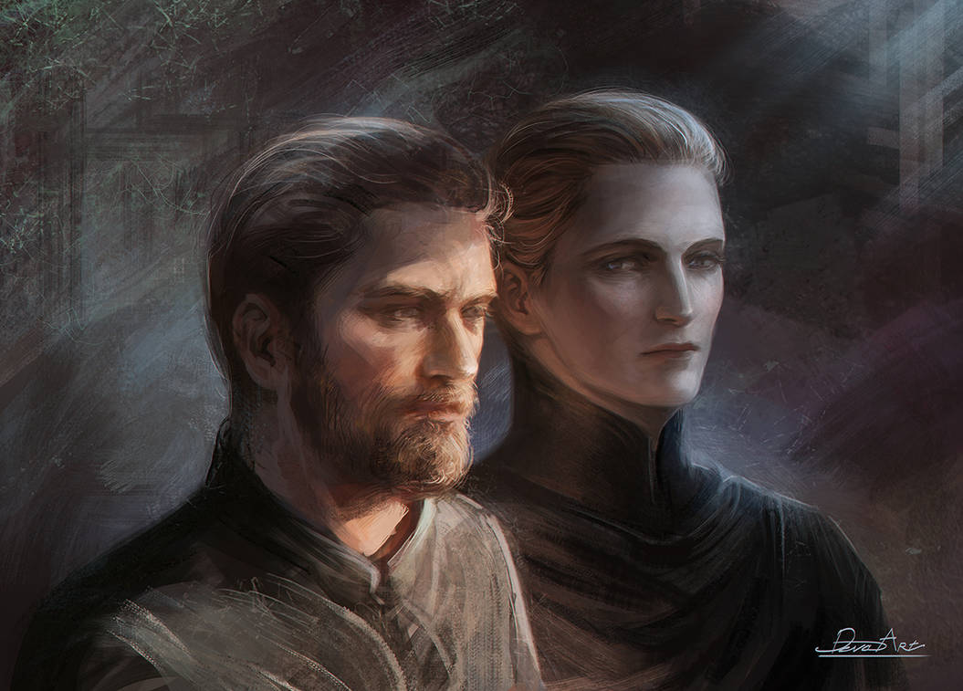 Demerzel Deviantart Hari Seldon and Eto Demerzel by Develv on DeviantArt