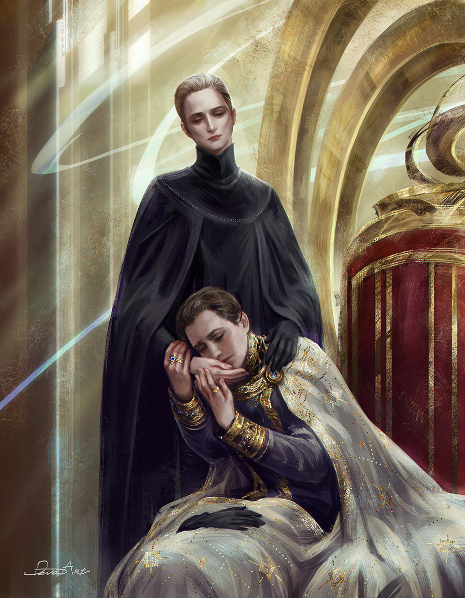Demerzel Deviantart Eto Demerzel and Emperor Cleon I by Develv on DeviantArt