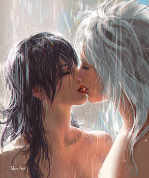 Kiss in the rain