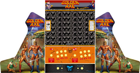 Arcade bartop TALENTEC 19in Golden Axe