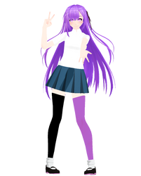 .:Purple Chan OC:.