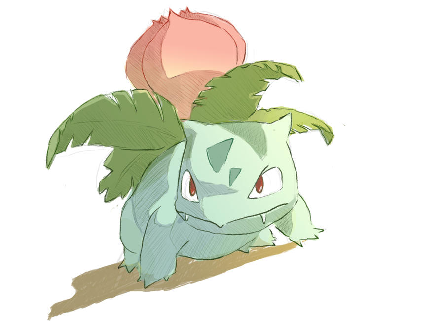 Ivysaur by Virdigris on DeviantArt